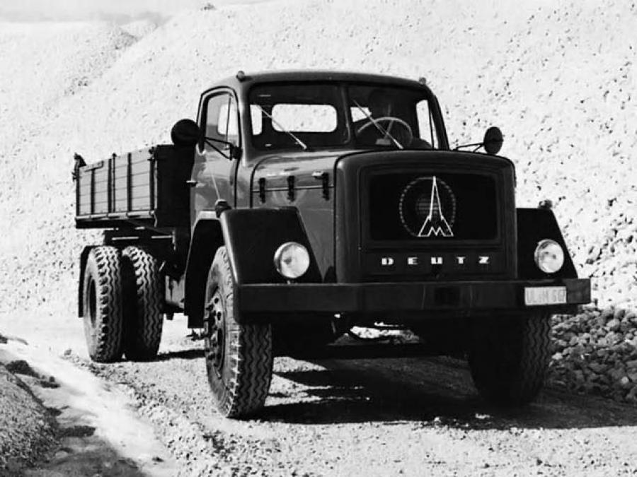  Magirus-Deutz 210 D 16 K Dreiseitenkipper 1965 года  (фото 1 из 1)